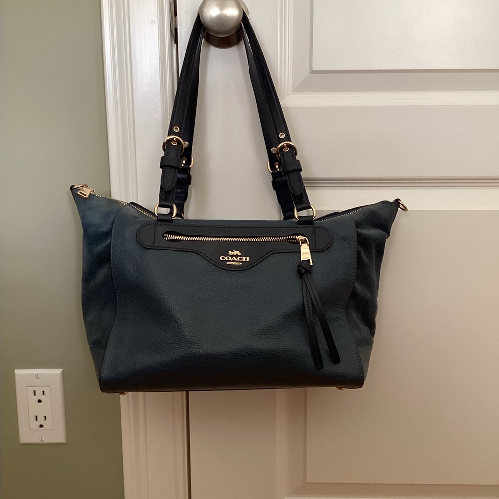 Coach Kleo carryall bag - blue